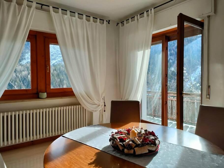 Appartamento Il Terrazzo Sulle Dolomiti Cibiana Esterno foto