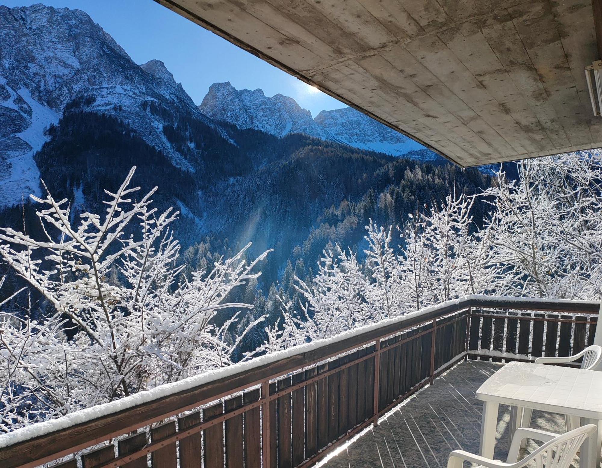 Appartamento Il Terrazzo Sulle Dolomiti Cibiana Esterno foto